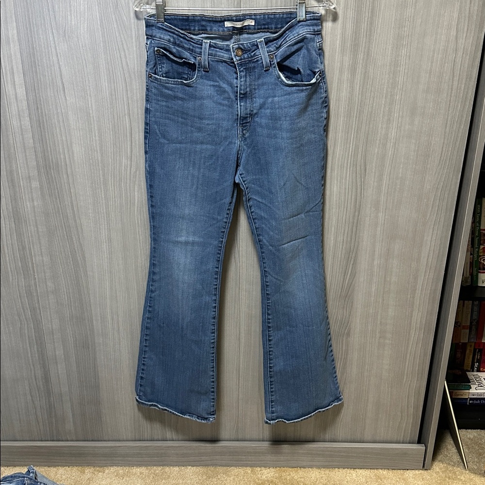 Levi's Light Blue Flare Jeans